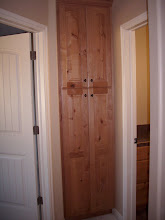 Hall linen closet