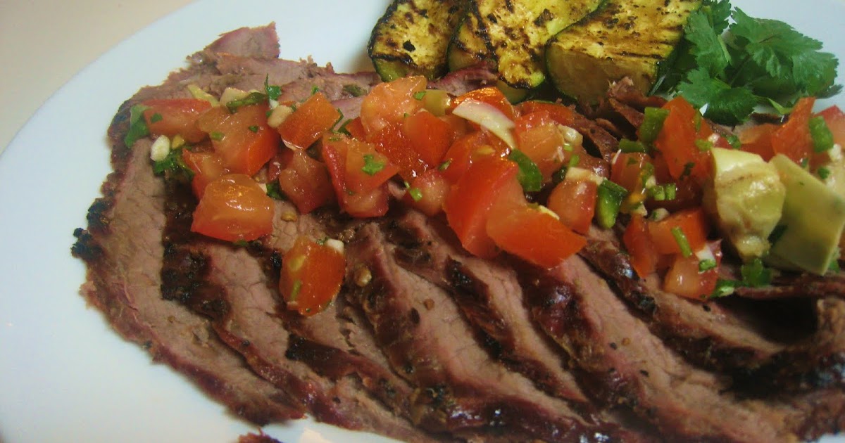 Backup Brazilian Grilled Flank Steak w/ Artichoke Salsa