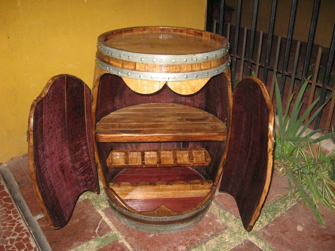 Muebles Rusticos Buin Barril Bar