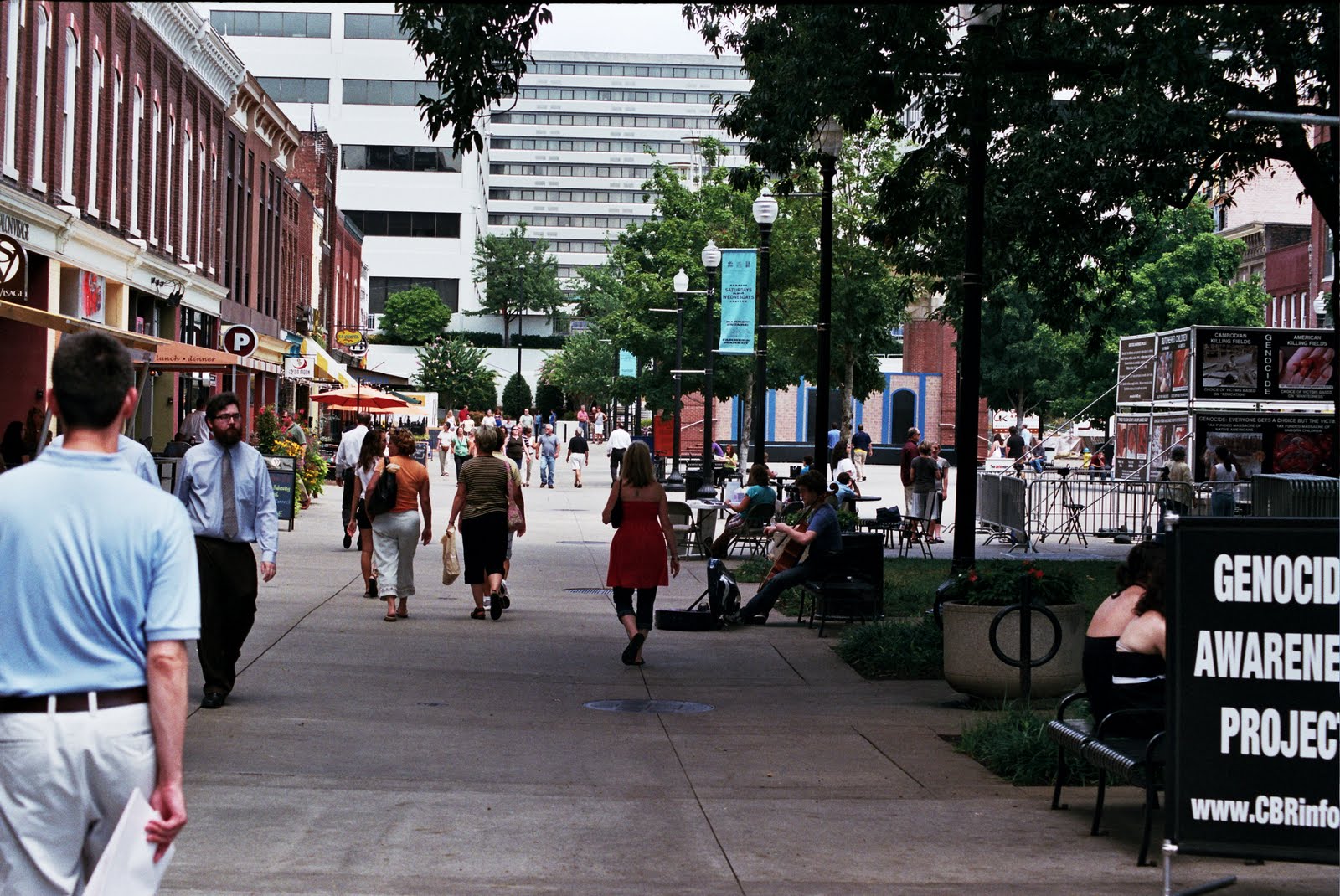 Life Advocates: Urban GAP, Market Square, Knoxville TN Friday, July 16