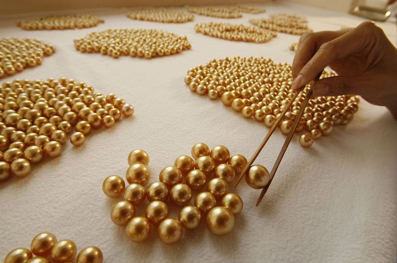 Gold Pearls