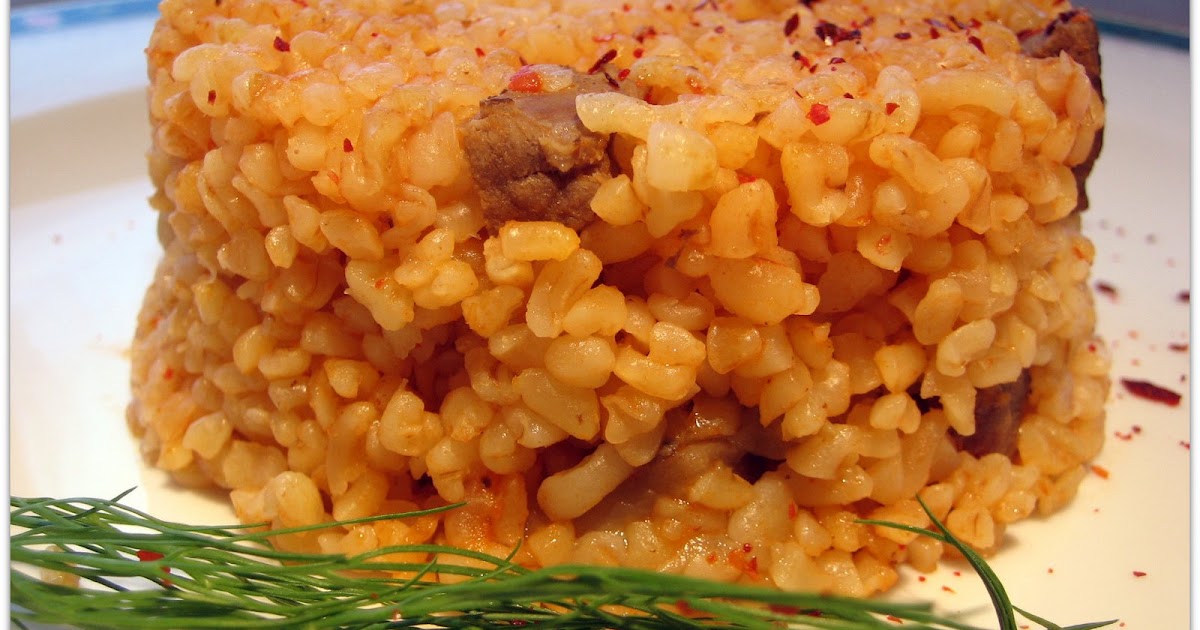 ARNAVUT CİĞERİ ETLİ BULGUR PİLAVI