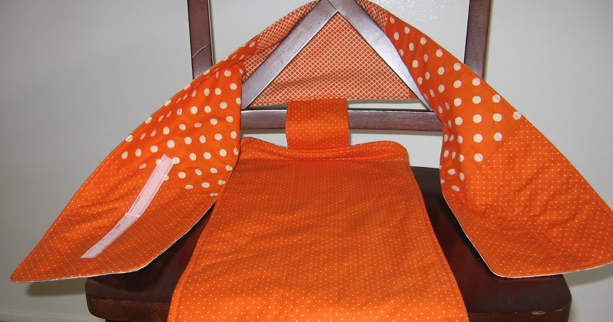 DIY fabric travel high chair Style Simpler