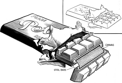 Exploding Chocolate Bar Exploding Chocolate Bar