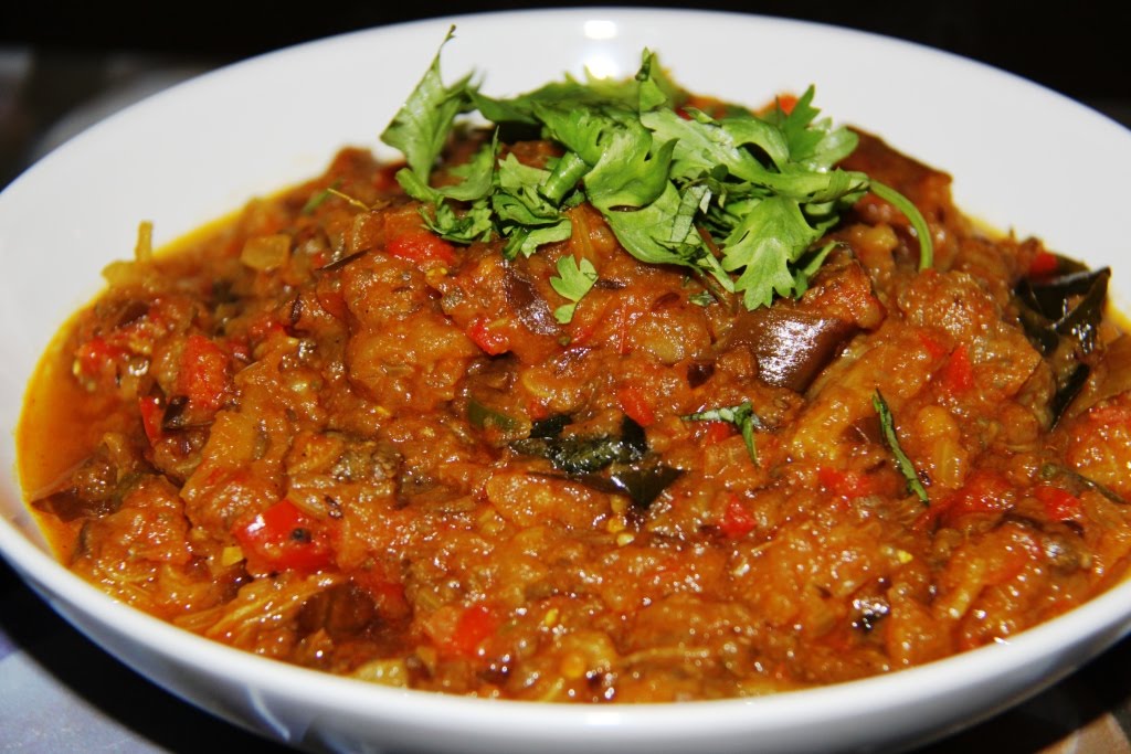 Sinning in Singapore Recipe Baingan Bharta (North Indian Eggplant Curry)