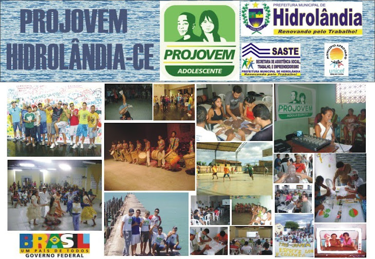 PROJOVEM ADOLESCENTE - HIDROLÂNDIA