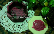 coklat box-hekgon-flower