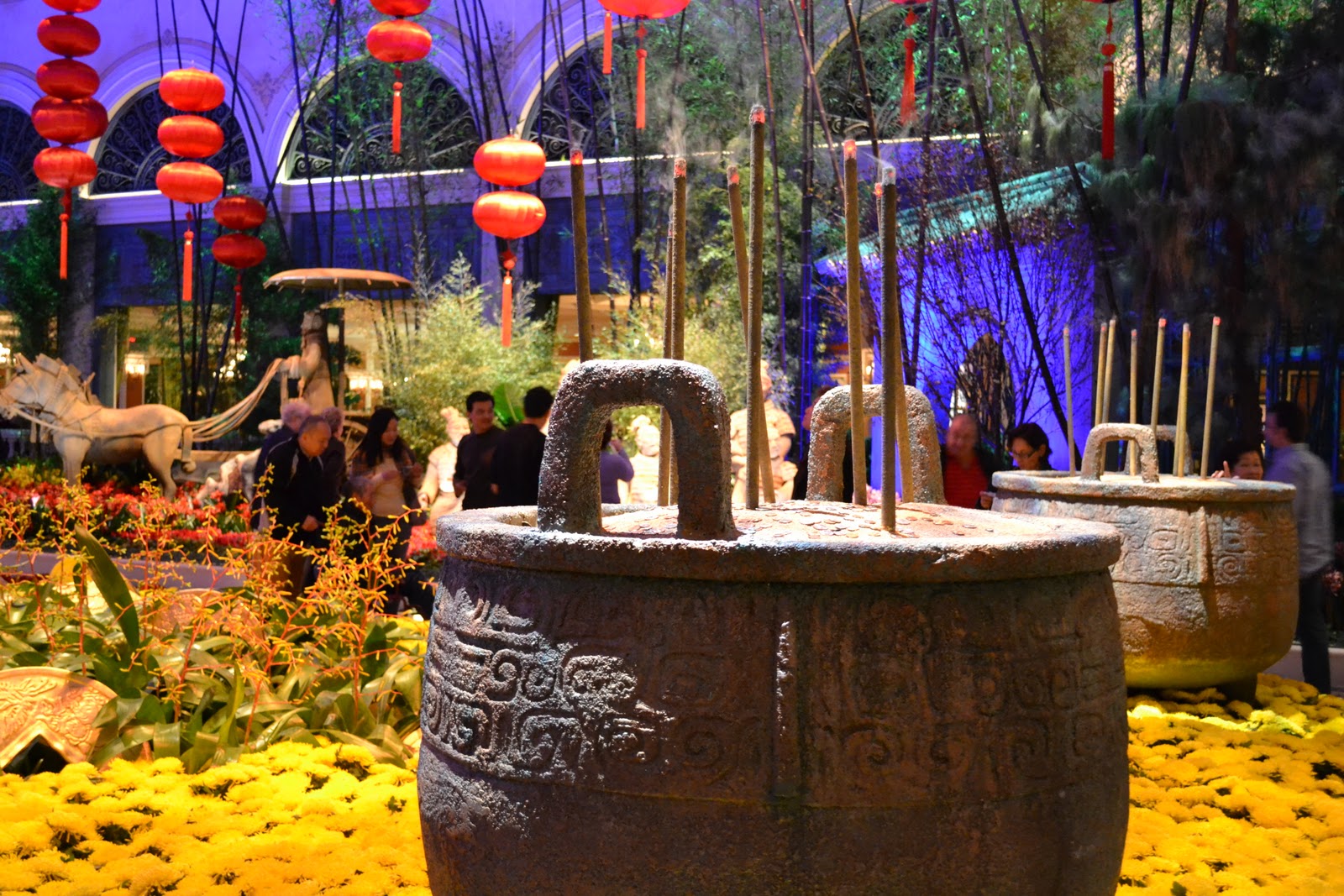 Lovely Las Vegas: Bellagio Atrium's Chinese New Year