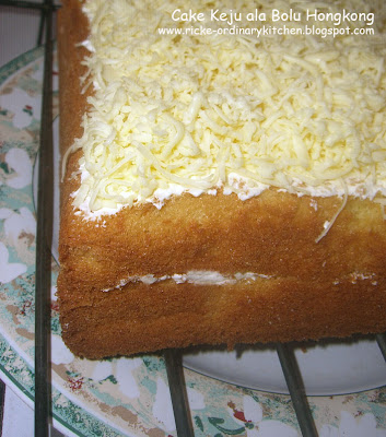 Resep Cake Keju
