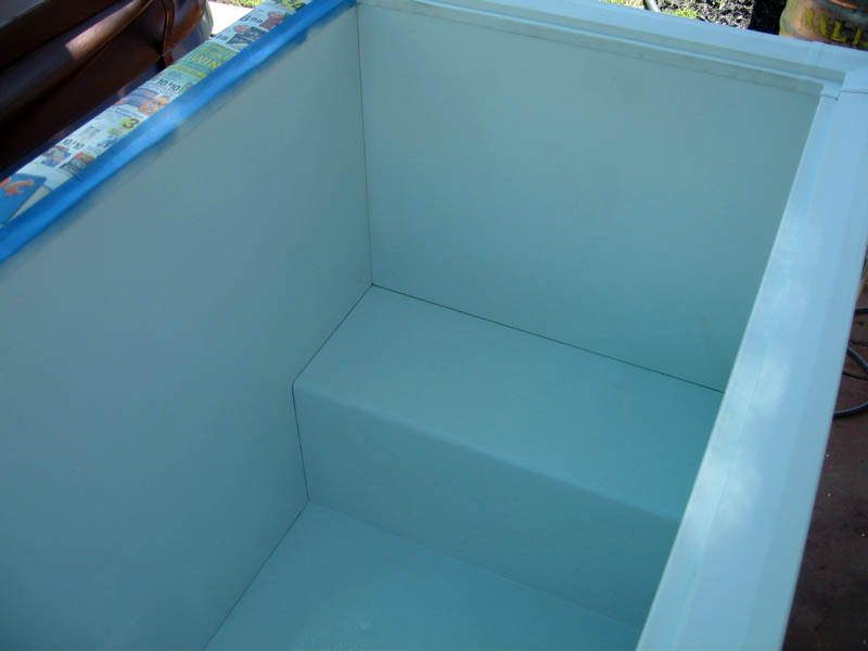 Chillindamos Homebrewing Kegerator Chest Freezer Rust Repair, Round 3