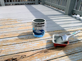Dover Projects Refinishing A Pressure Treated Deck