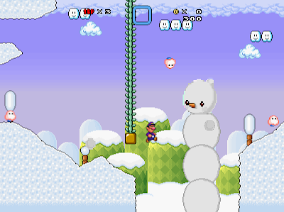 Снеговик в играх