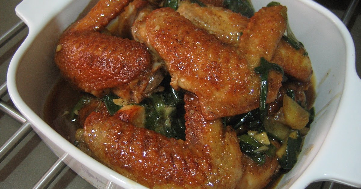 Nasi Lemak Lover Oyster Sauce Chicken Wings