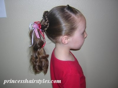 quick simple hairstyles. quick valentines hairstyle