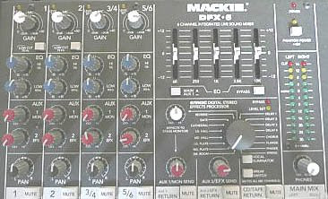 Mackie DFX6 6 channels Mixer