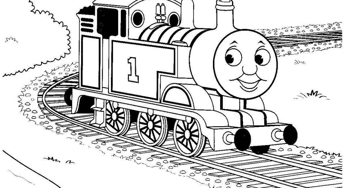 thomas the tank engine and coloring pages