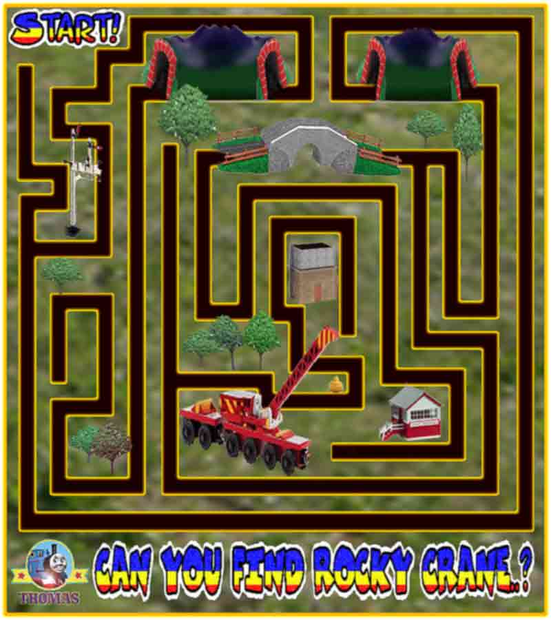 cartoon maze games