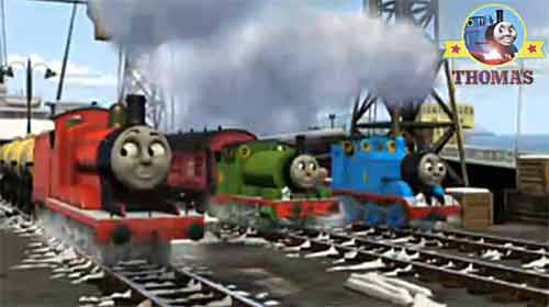 Train Thomas the tank engine Friends free online games and toys for kids:  DVD Thomas And Friends Merry Winter Wish Movies For kids At Christmas