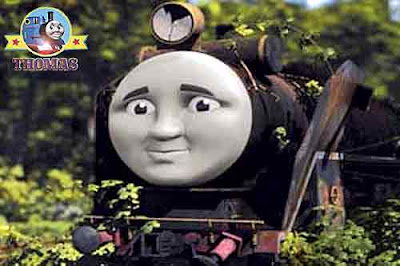 Thomas tank locomotive Hiro the tank engine a gentle and elderly abandoned patchwork steam engine