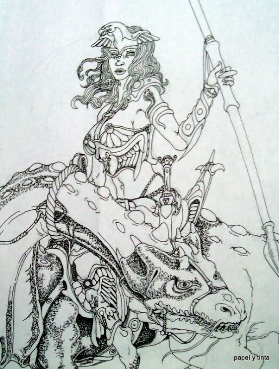 la dama del dragon