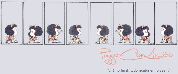 Pizza com limão!