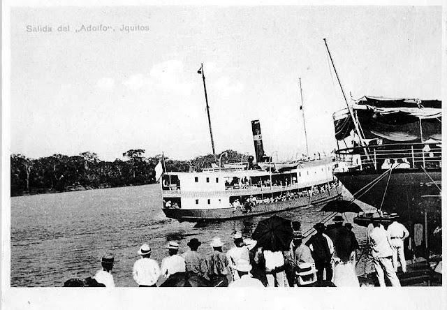 M/V Adolfo leaving dock