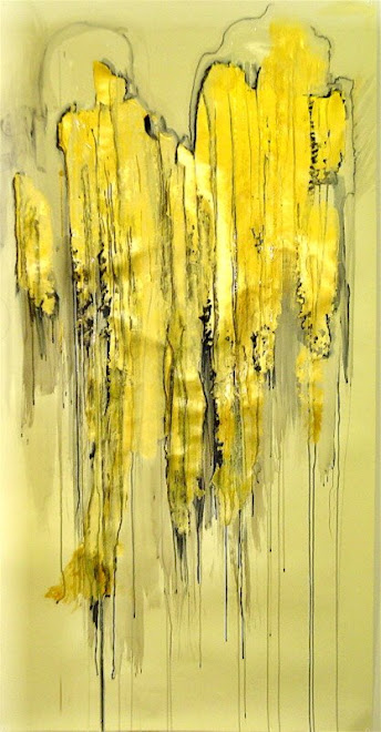 acrylic and polymer medium on paper
