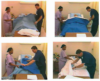 Making An Occupied Bed Cna Skill Making An Occupied Bed Cna Skill