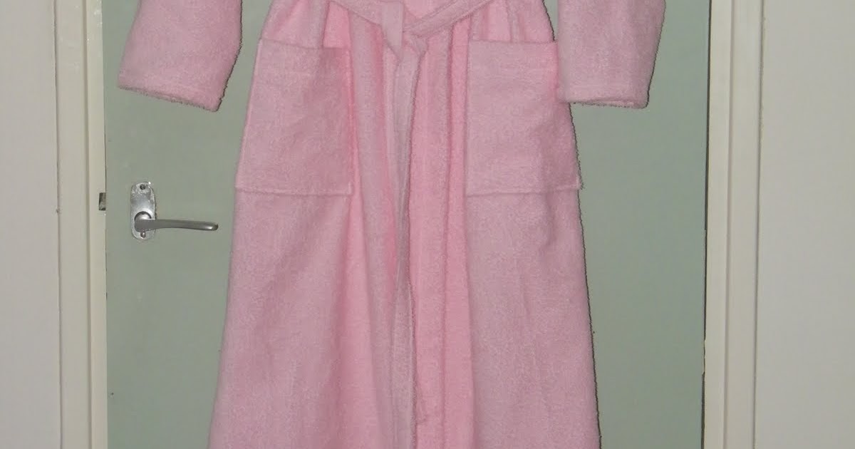 Bathrobe finished