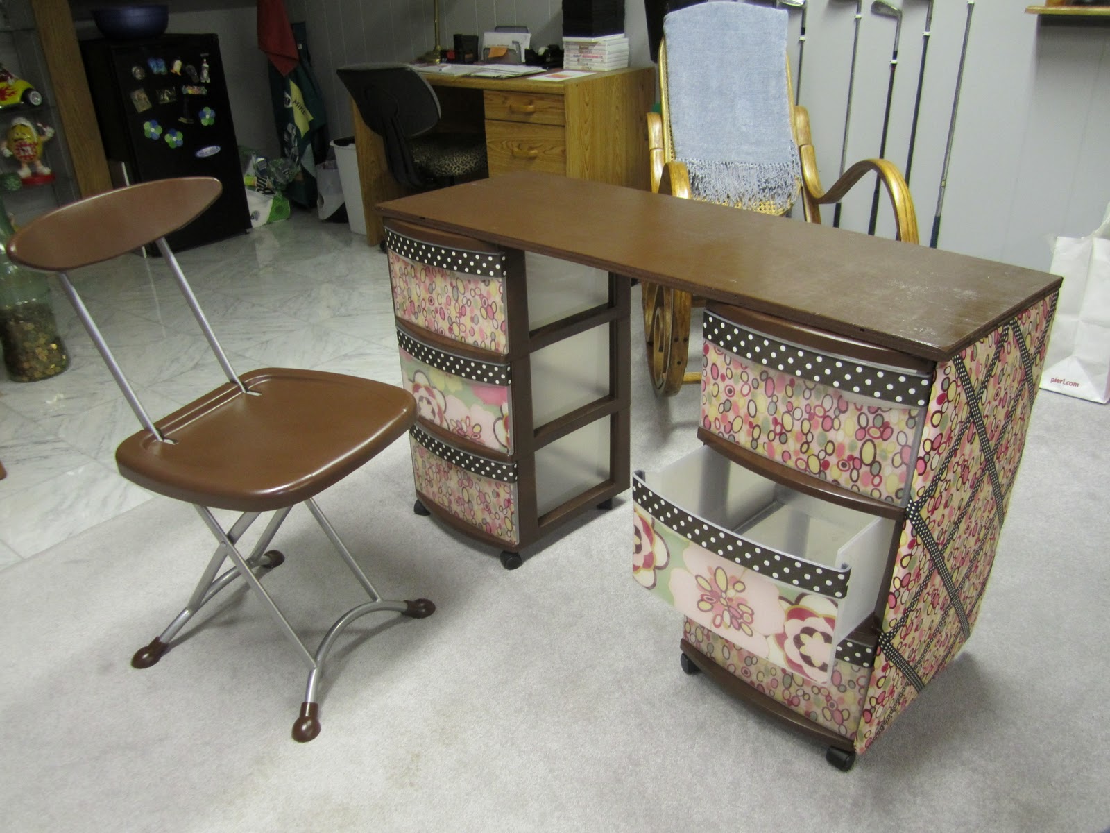 Living My Life On Purpose DIY Girl's Vanity