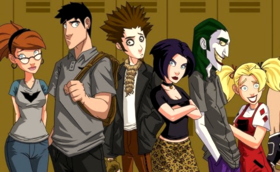Gotham High Cartoon