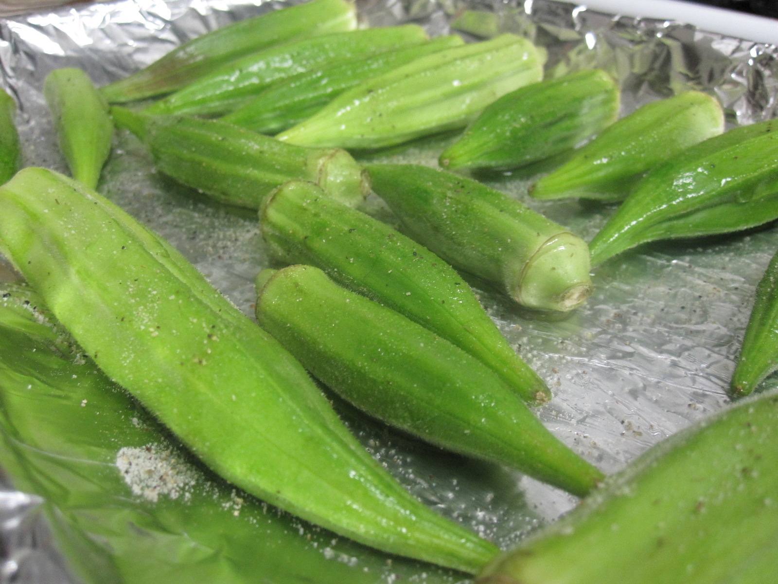 easy roasted okra The Hobson Homestead