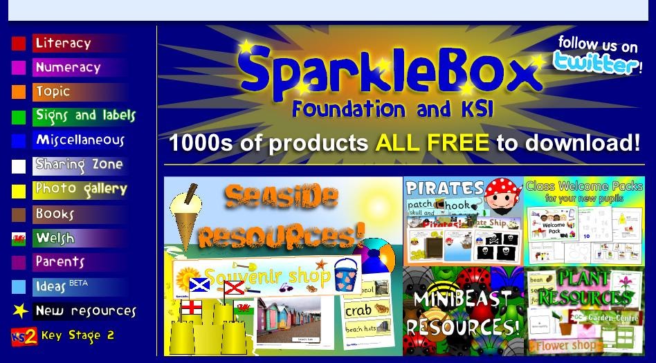 Teacher Space Sparkle Box