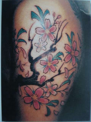 Flower asia tattoo 1