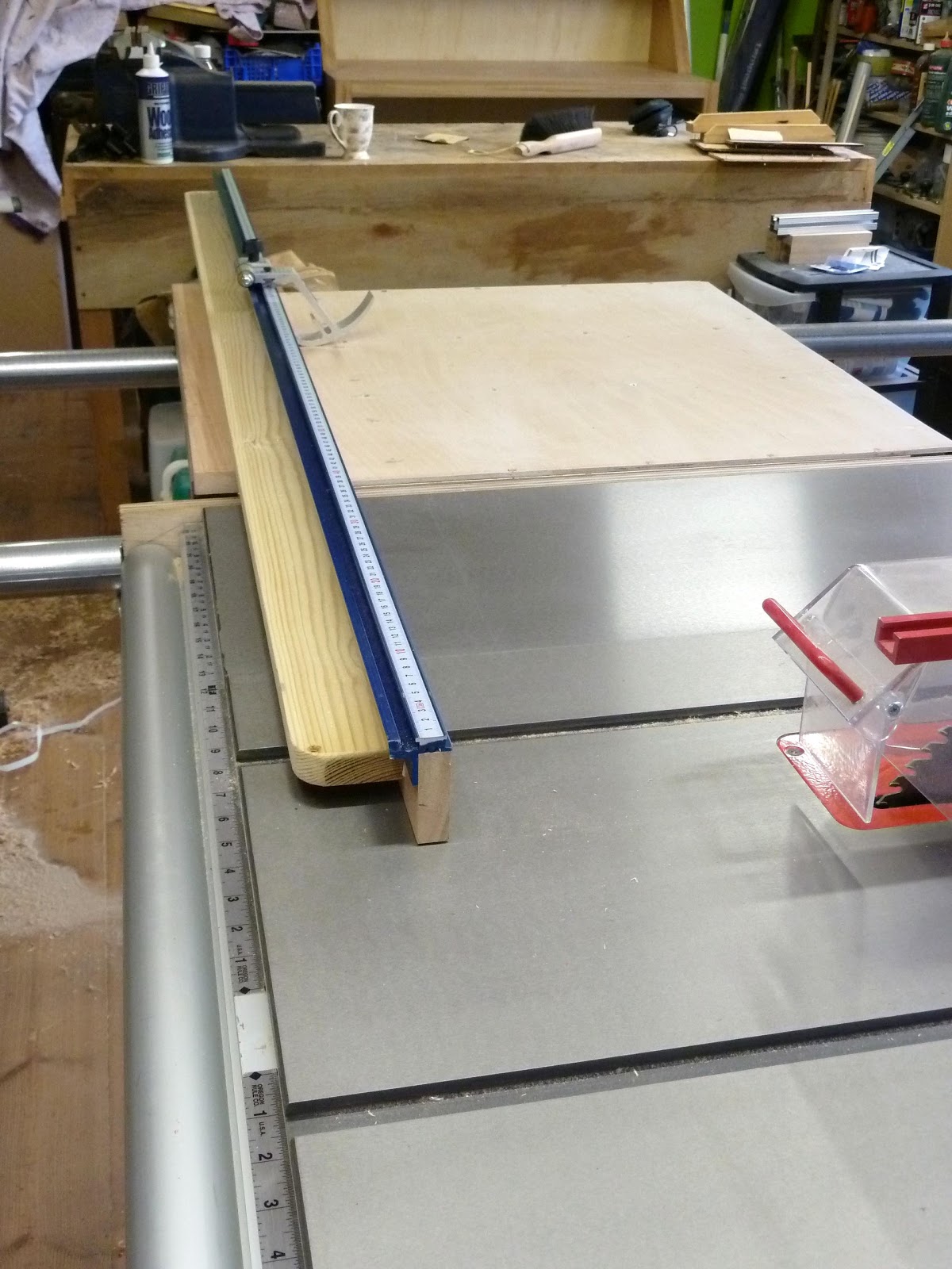Triton cross cut attached sip table saw
