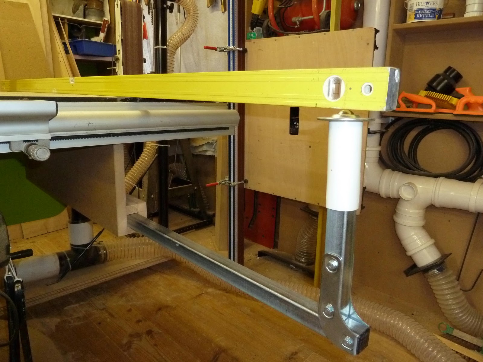 plywood sheet support jig