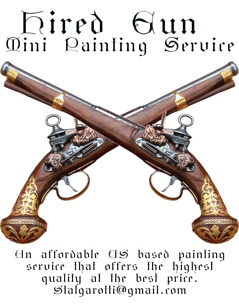 Hired Gun   miniature painting service