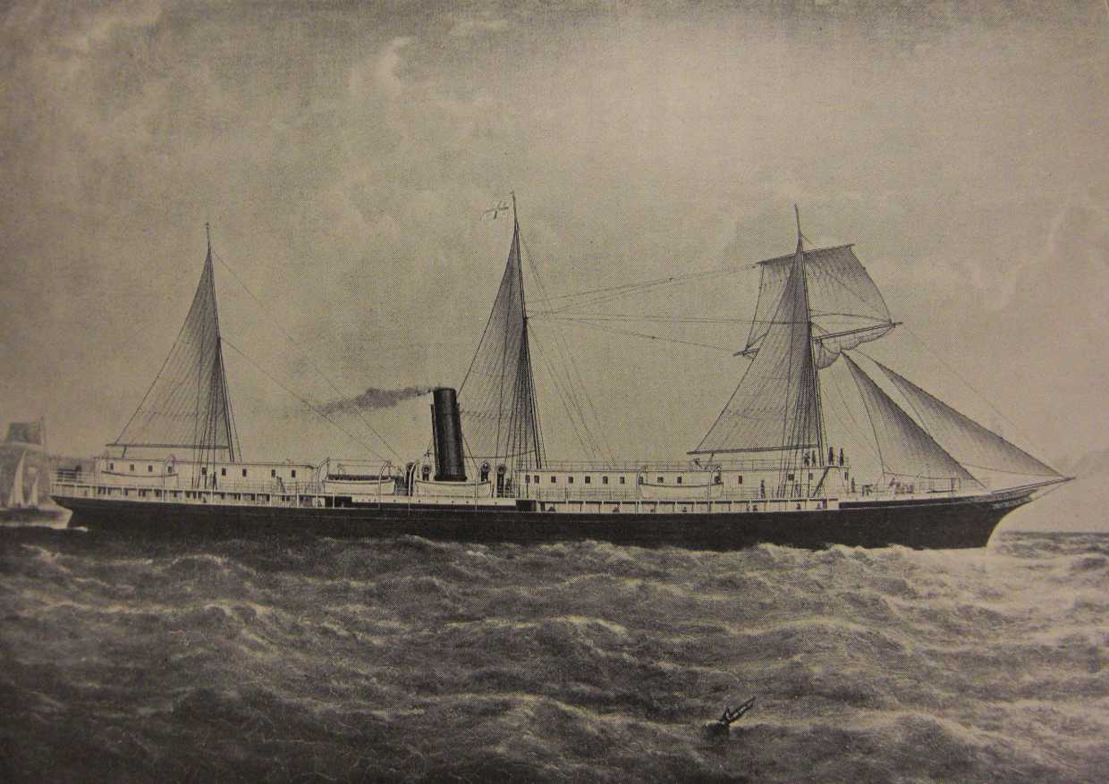 PSNC Ships PSNC Coastal Mail Steamer Santa Rosa 1872