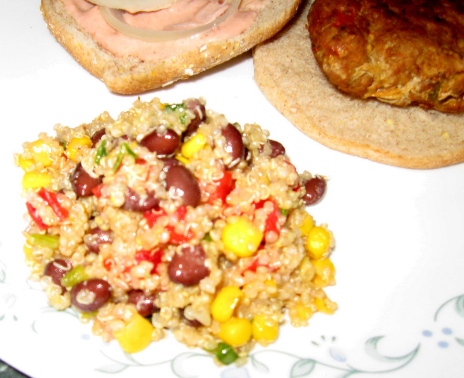 QUINOA & BLACK BEAN COLD SALAD Chasing MY Life WHEREVER it Leads Me