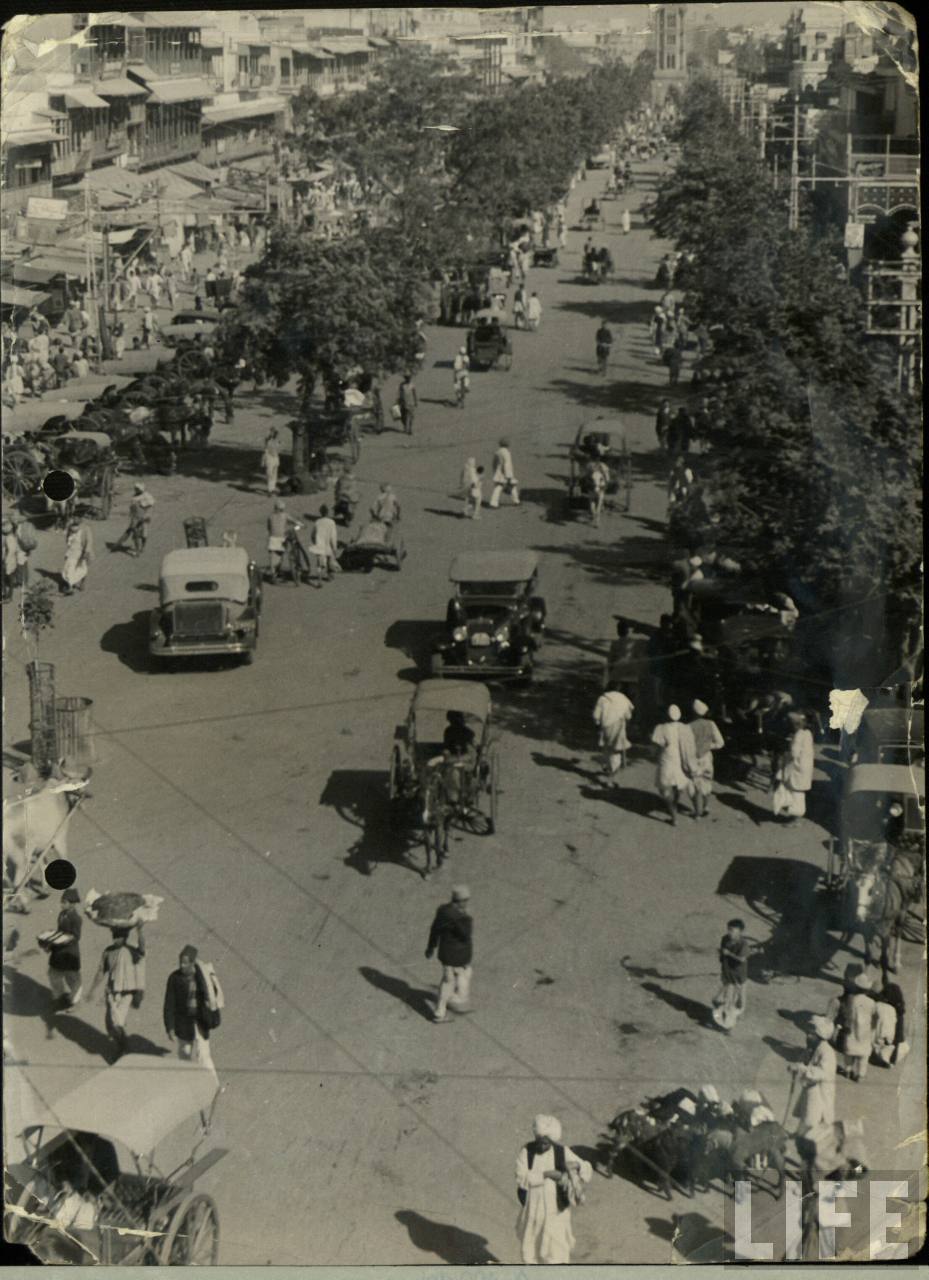 View of Delhi Roads Date Unknown Old Indian Photos