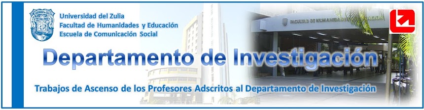Trabajos de Ascenso Dpto. Investigación de C.S.