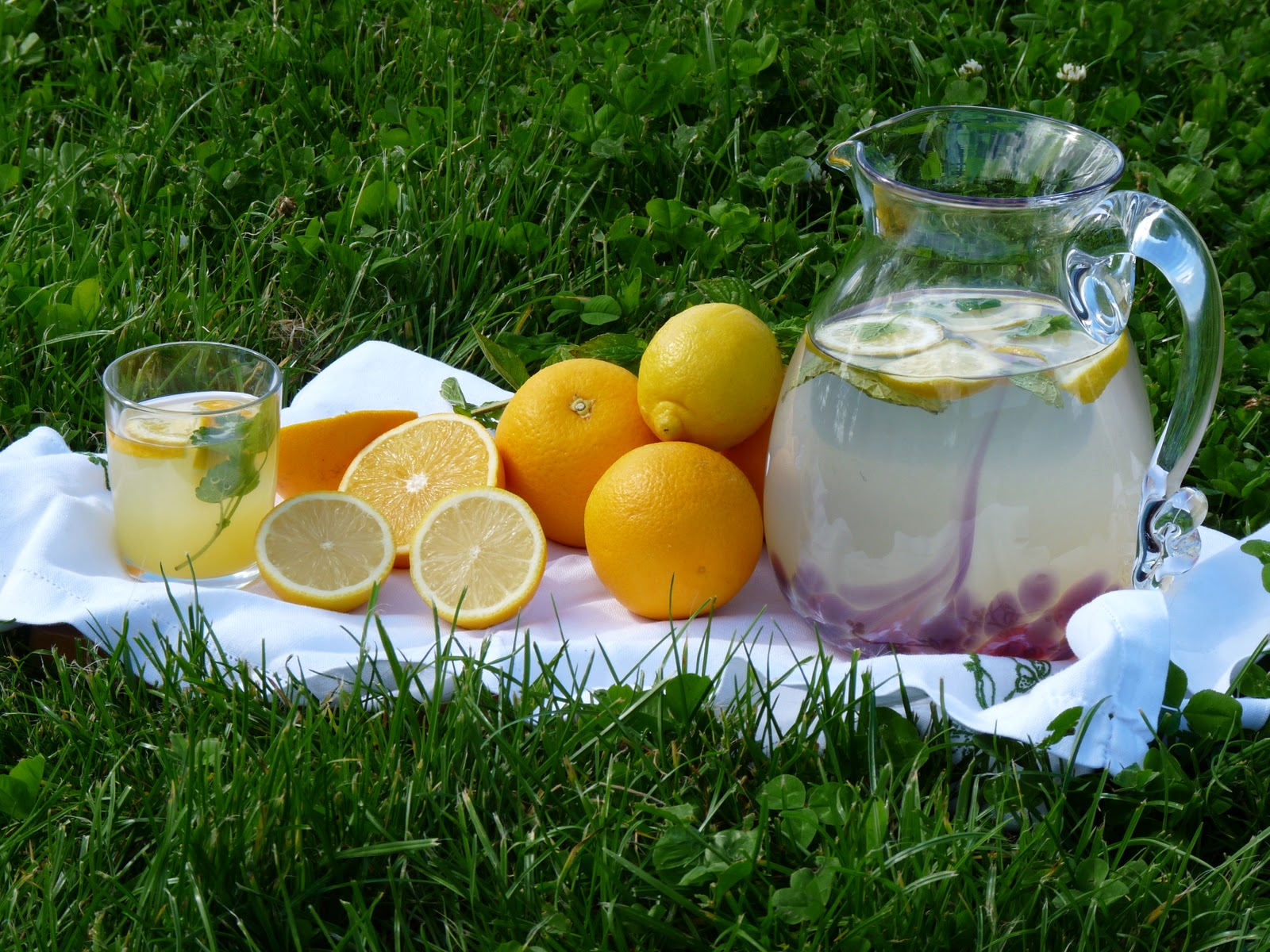 Homemade Lemonade with Lemon Balm Nessa's Family Kitchen