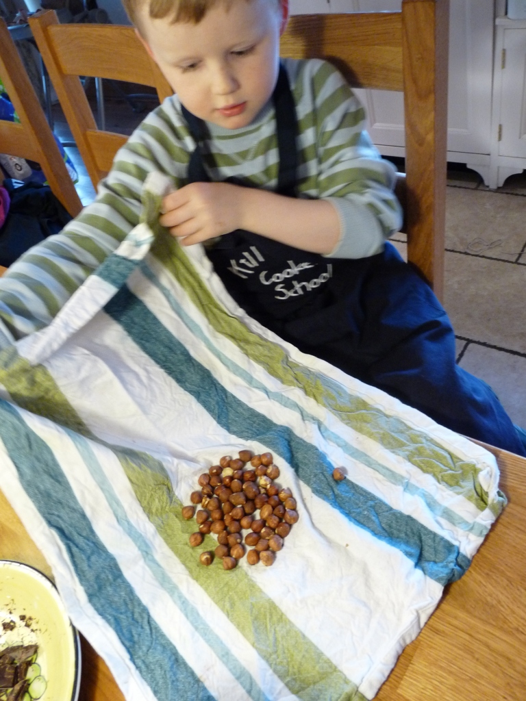 'Me want Cookie!'... or a Chocolate and Hazelnut Drop Nessa's Family