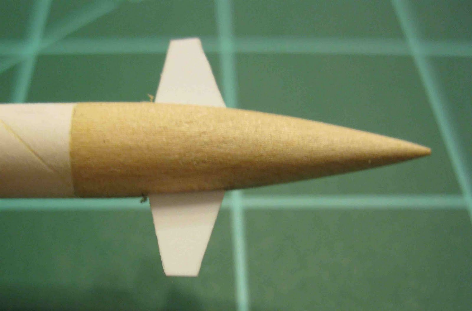 Model Rocket Building ASP Micro Jayhawk Build Part 11 Nose Fins