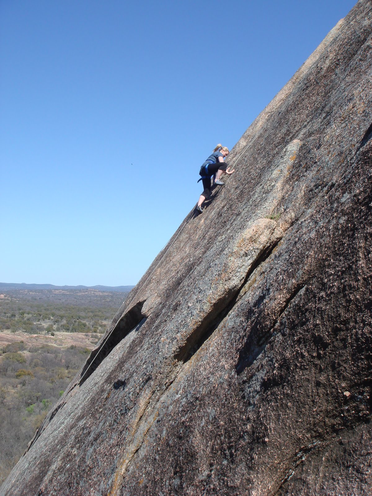 Spirit of Spontaneity Rock Climbing at Enchanted Rock