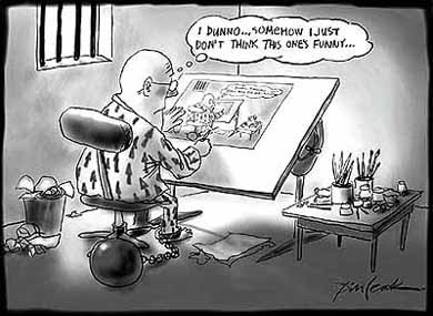 Sedition Act Political Cartoon