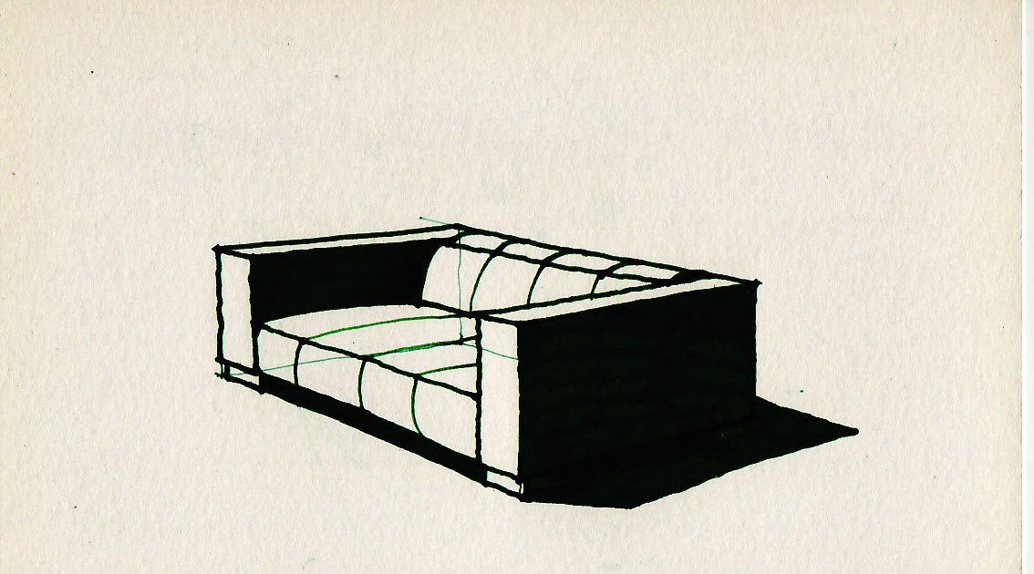 Learn to draw: How to draw a sofa