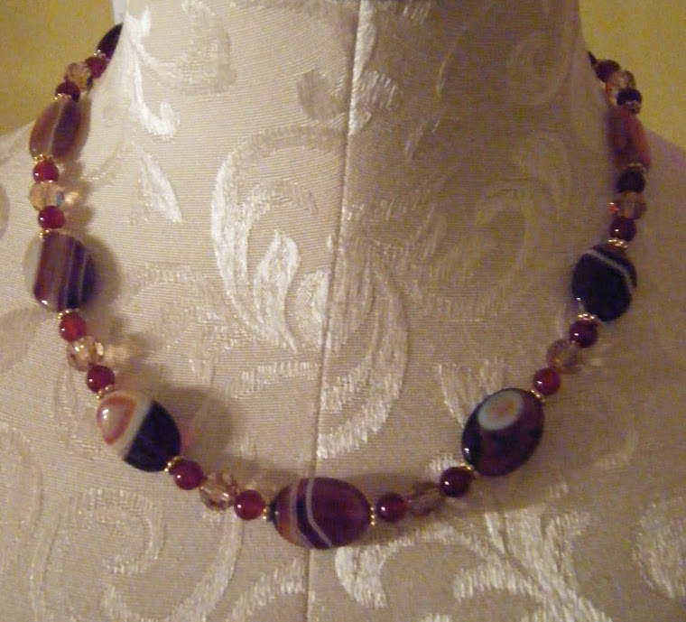 Brown Sardonyx Quartz Necklace