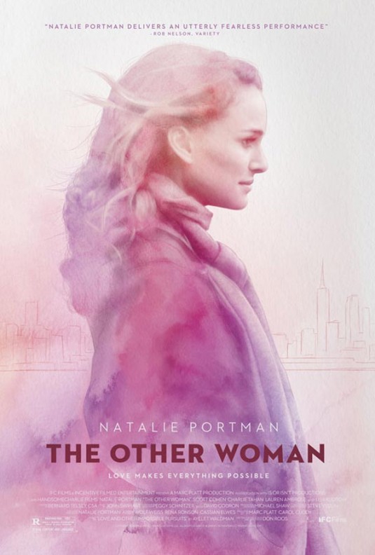 Natalie Portman is the other woman who falls in love with a married man, 