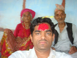 Kushal with Grand father and grand mother
